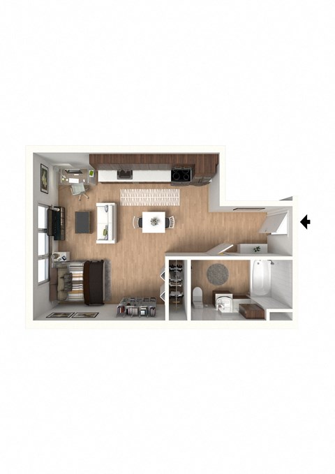 1953 NW Overton St Studio Apartment for Rent - Photo Gallery 18